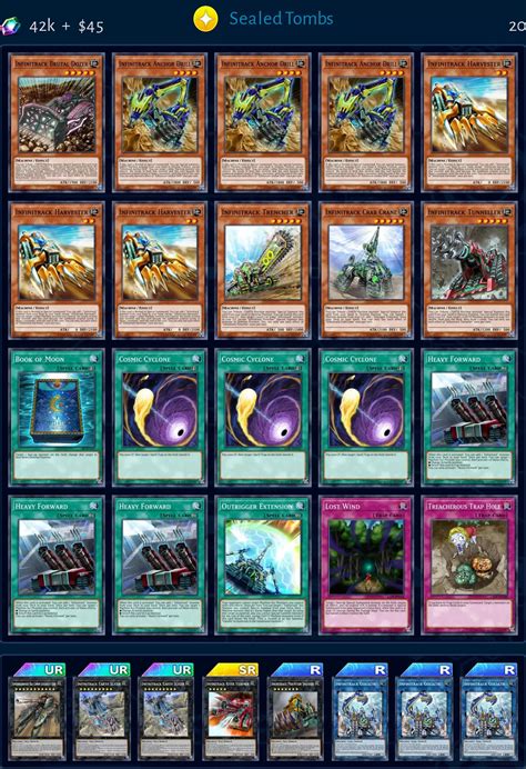 Infinitrack Deck from Hamza Dox | Duel Links Meta