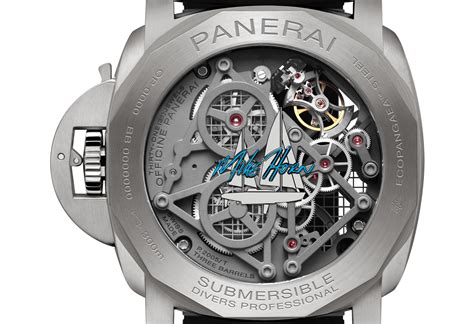 Panerai Submersible Ecopangaea Tourbillon Gmt 50mm Édition Mike Horn