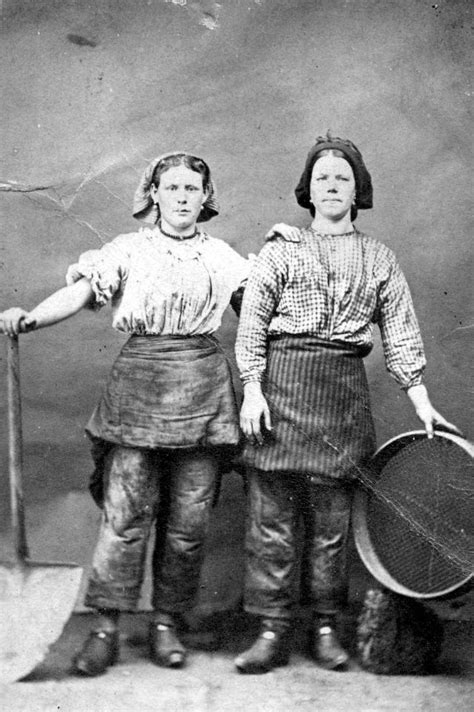 Rare Photographs Of Victorian Women In Working Clothes Vintage