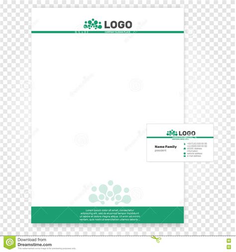 Paper Page Vector Illustration Company Identity Business Template