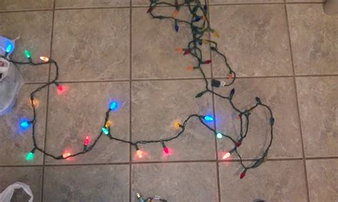 How To String Christmas Lights On A Tree - Photos