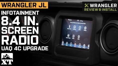 Jeep Wrangler JL Infotainment 8.4-Inch Screen GPS Navigation Radio UAQ