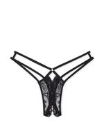 Vs Crotchless Lace Strappy Thong Panty Hamilton Place