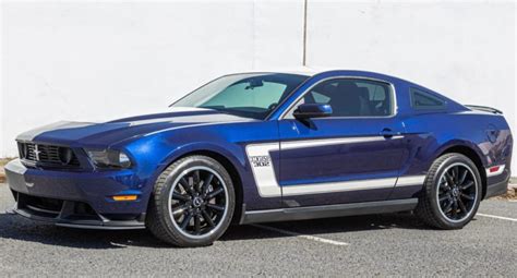 For Sale 2012 Ford Mustang Boss 302 1969 Kona Blue White Stripes