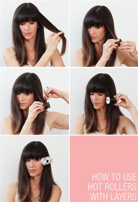 The length of your hair will determine what size roller you want to stick with. Hot Roller How-To - whoorl