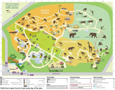 The cheapest way to get from prague to olomouc zoo costs only 246 kč, and the quickest way takes just 1¼ hours. Perth zoo map - Map of Perth zoo (Australia) in 2020 | Zoo ...