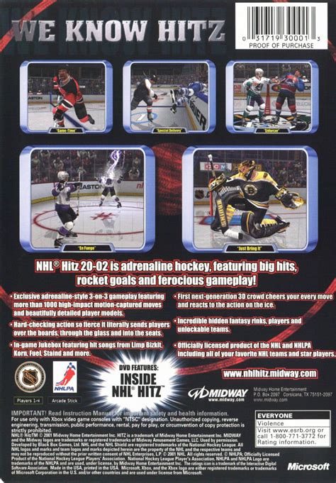 Electronic arts confirmed that the first details for nhl 22 will come later this week. NHL Hitz 20-02 (2001) Xbox box cover art - MobyGames