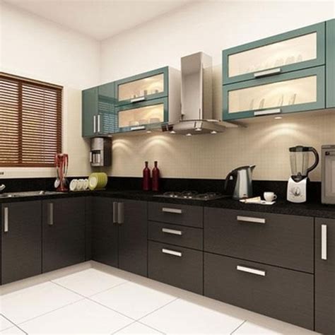 Here is a modular kitchen furniture design with natural lighting and air. PVC Modular Kitchen By Lifelink Appliances - SuppliersPlanet