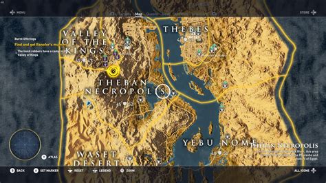Nord Vest Interviu Larg Ac Origins Curse Of The Pharaohs Map De