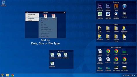 How To Organize Desktop Icons Windows 10
