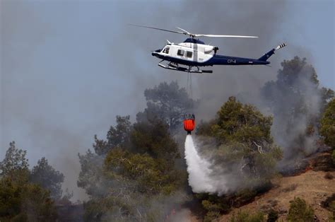 Official Hope For Taming Huge Cyprus Forest Fire