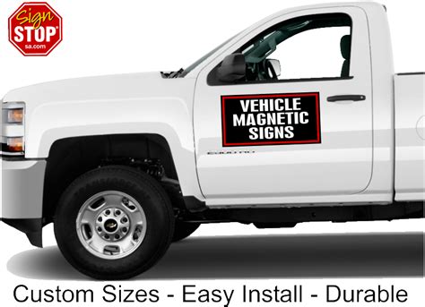 Vehicle Magnetic Signs Sign Stop