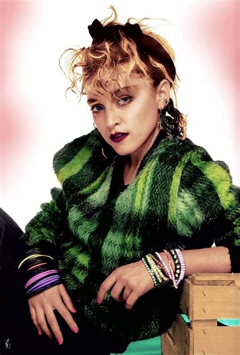 #madonna #madonna young #young celebrities #madonna 80s #80s celebrities #80s fashion #80s style. Pin von Toxic☠Glam💋 auf Madonna 80's | Madonna, Ikonen, Stil