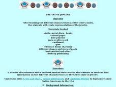 The Art of Jewelry Lesson Plan for 2nd - 3rd Grade | Lesson Planet