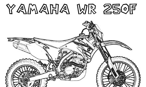 Ktm Motorbike Colouring Pictures - Freeda Qualls' Coloring Pages