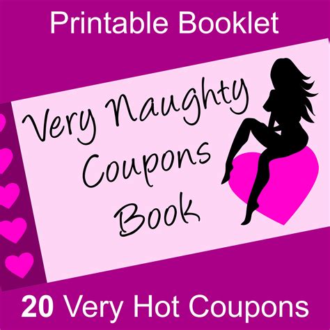 Satisfaction Guaranteed Printable Very Naughty Coupons Book For Him A