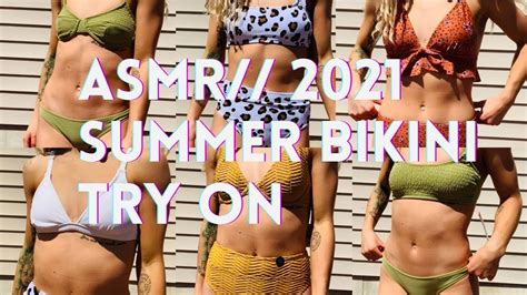 Asmr Bikini Try On Targetandcotton On Youtube