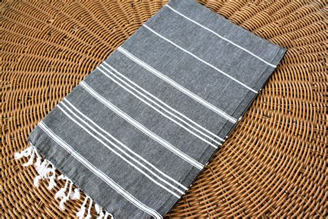 Hand Towel Turkish Peshkir Towel Dish Towel Organic Cotton Etsy