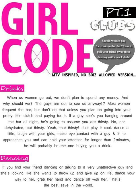 Mtv Girl Code Girl Code Coding Words