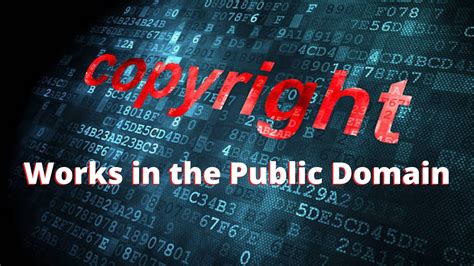 Copyrighted Works In The Public Domain Blog Sonisvision