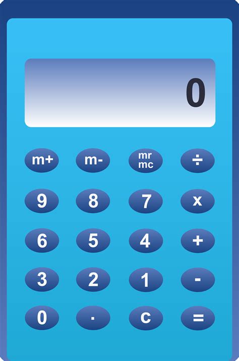 Maybe you would like to learn more about one of these? Calculator clipart blue, Calculator blue Transparent FREE ...
