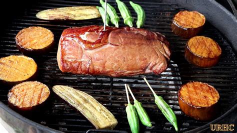 Crabapple Smoked Pork Roast With Garden Veggies On The ...