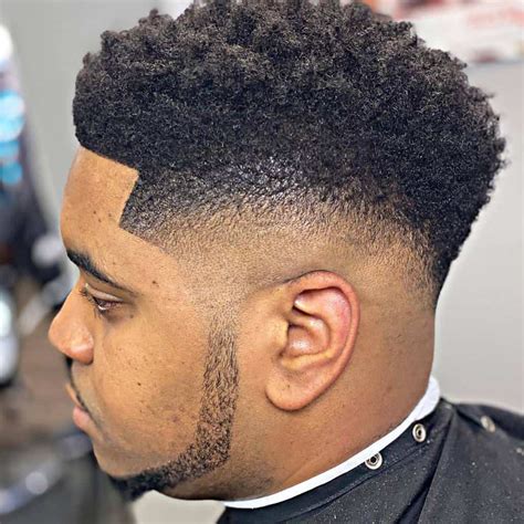 High Top Fade Haircut For Black Men