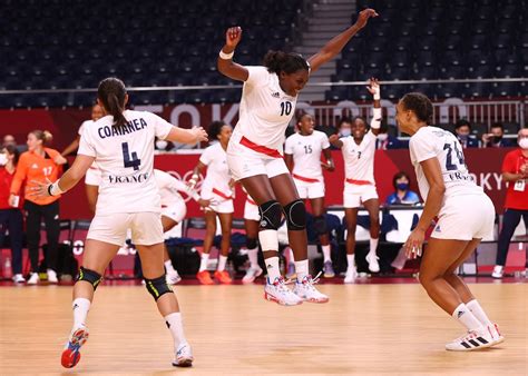 Jeux Olympiques Handball Féminin Les Françaises Sur Le Toit Du