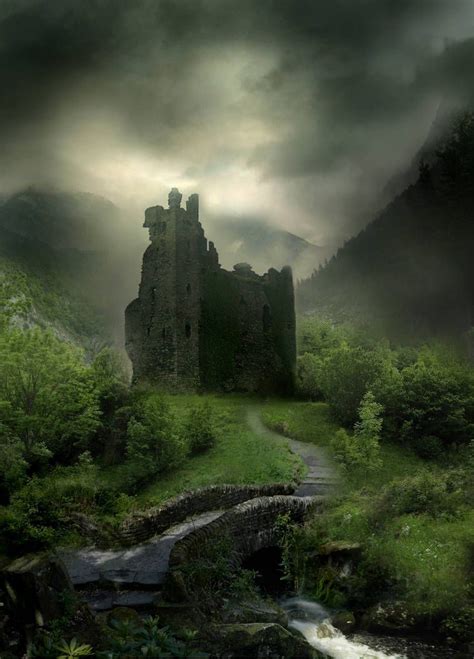 Castle Stock By Wyldraven On Deviantart Scotland Castles Castle