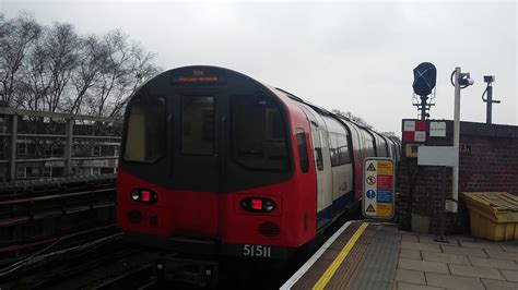 Underground Trains At East Finchley Youtube