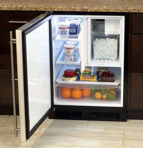 Even viking refrigerators do not produce clear ice. Marvel ML24RIS3LS 24 Inch Built-in Refrigerator with 2 ...
