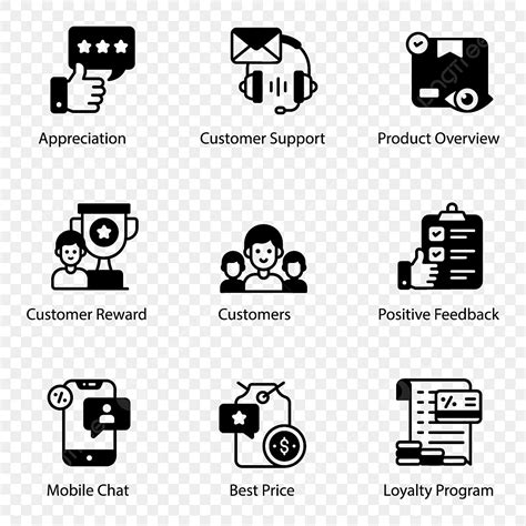 Loyalty Program Vector Hd Images Loyalty Program Solid Icons Pack