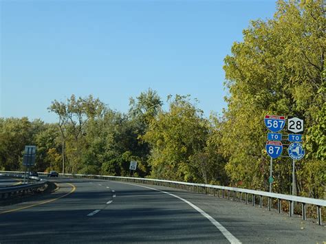 East Coast Roads Interstate 587 Colonel Chandler Drive Westbound
