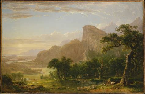 Asher Brown Durand Landscape—scene From Thanatopsis 1850 Artsy