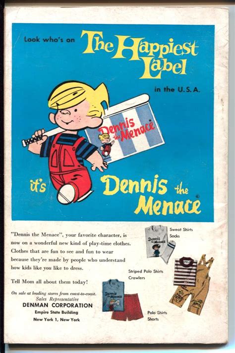 Best Of Dennis The Menace 1 1959 Hallden 1st Issue Giant Edition Vg
