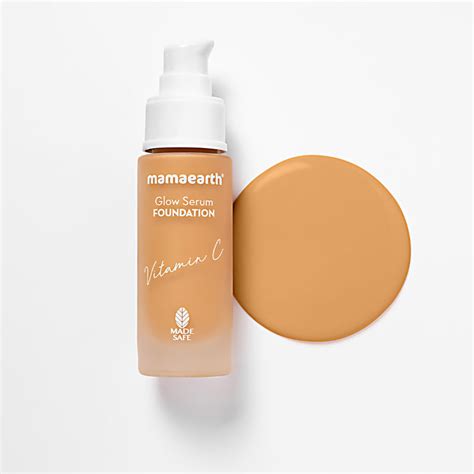 Mamaearth Glow Serum Foundation With Vitamin C Turmeric For Hour