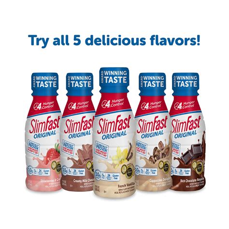 We did not find results for: Slim Fast Original weight loss Meal Replacement RTD shakes ...