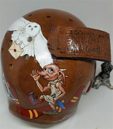 Paint colors can really change the looks of these hogwarts student wands, but we liked gold the best. harry potter design! | Baby helmet, Helmet paint, Harry ...