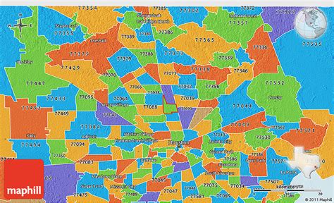 Harris County Zip Code Map Maping Resources