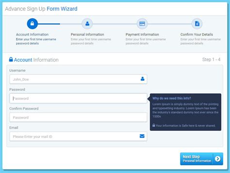 Multi Step Form Wizard Jquery Validation Free Download Download Multi