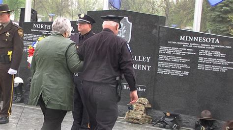 Fallen Police Officer Memorial Unveiled In Grand Forks Inforum