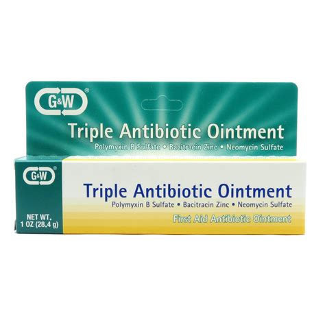 Triple Antibiotic Ointment 1 Ounce Tube Mcguff Medical Products