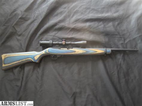 Armslist For Sale Sold Ruger 1022 Blue Laminated Stockparkerized