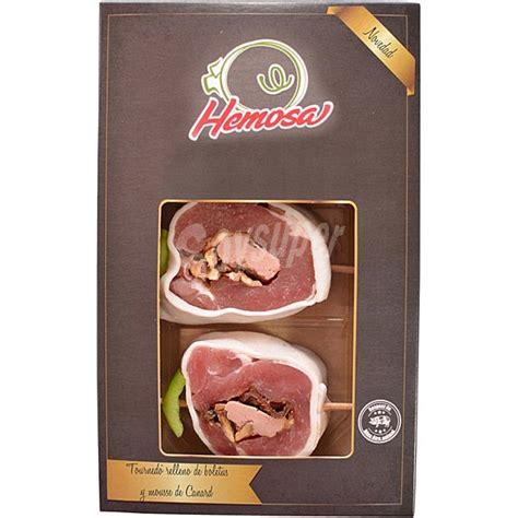 Hemosa Tournedó de cerdo relleno de boletus y mousse de Canard peso