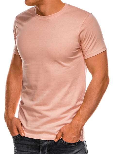 men-s-plain-t-shirt-s884-peach-modone-wholesale-clothing-for-men