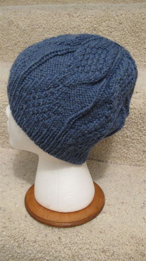 A hat with a hole at the top means you'll get wet! Ravelry: Mock Aran Mens Hat by Heather Tucker | Mens hat ...