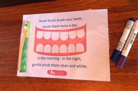 Teeth Brushing Activities For Kids Make Giant Diy Teeth To Brush And A