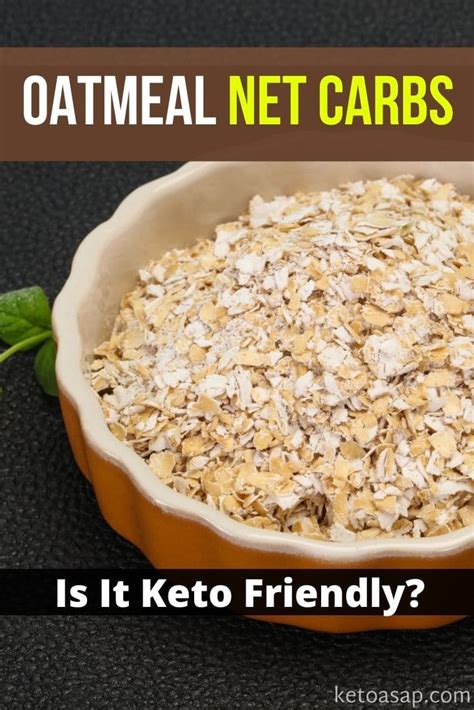 Net Carbs in Oatmeal: Is It Keto-friendly or Just Low Carb? - KetoASAP