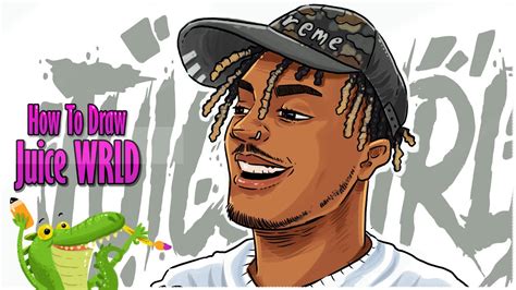 How To Draw Juice Wrld Step By Step Youtube