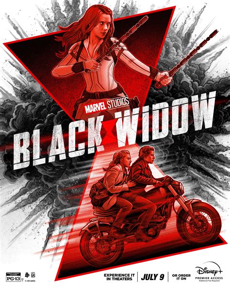 Marvel Studios Black Widow 🕷️ Third Poster In Series Black Widow